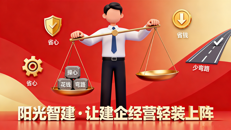 阳光智建-让建企经营轻装上阵