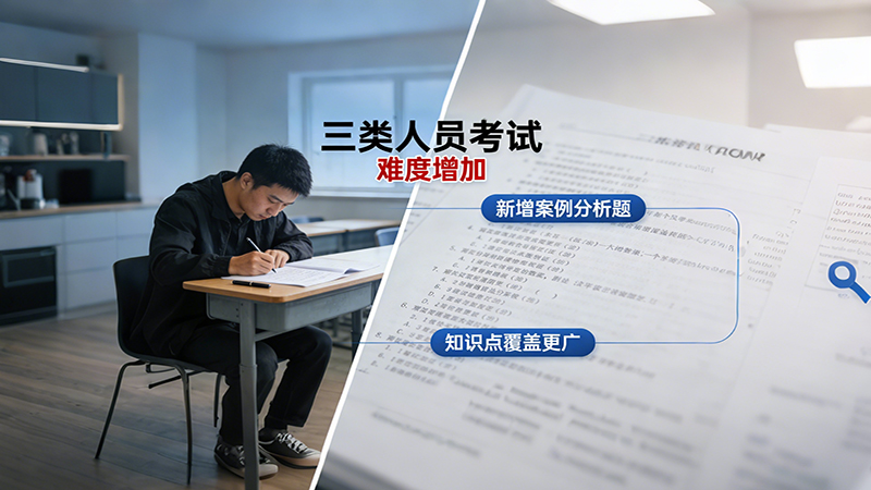 3・26 三类人员新政执行，阳光智建伴你精准备考、一次拿证！